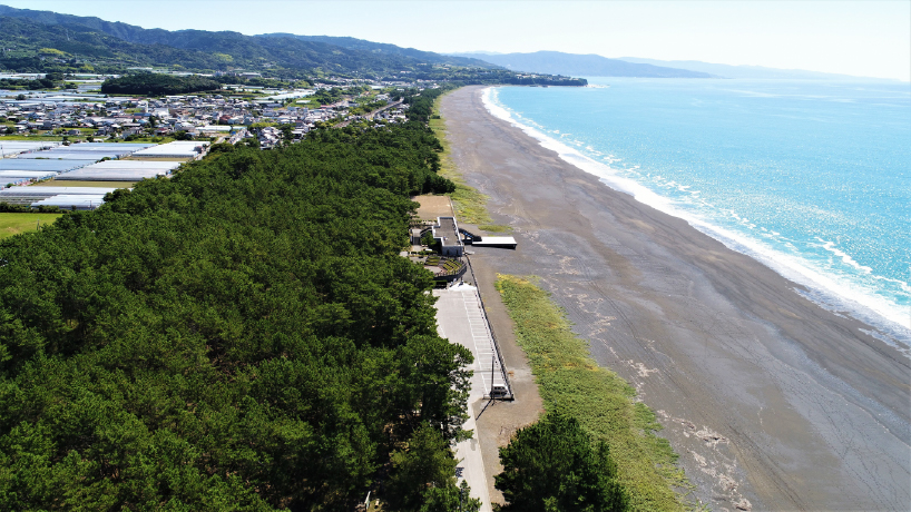 海岸線の画像